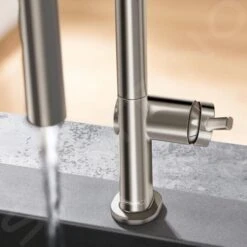 Hansgrohe M54 - Spültischarmatur Talis, Mit Ausziehbarer Brause, Verchromt 72800800 -Hansgrohe Verkaufsgeschäft 7133a95b8a81f82d8a676fb4