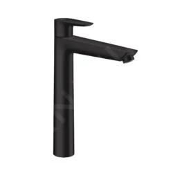 Hansgrohe Talis E - Waschtischarmatur Mit Ablaufgarnitur, Schwarzmatt 71716670