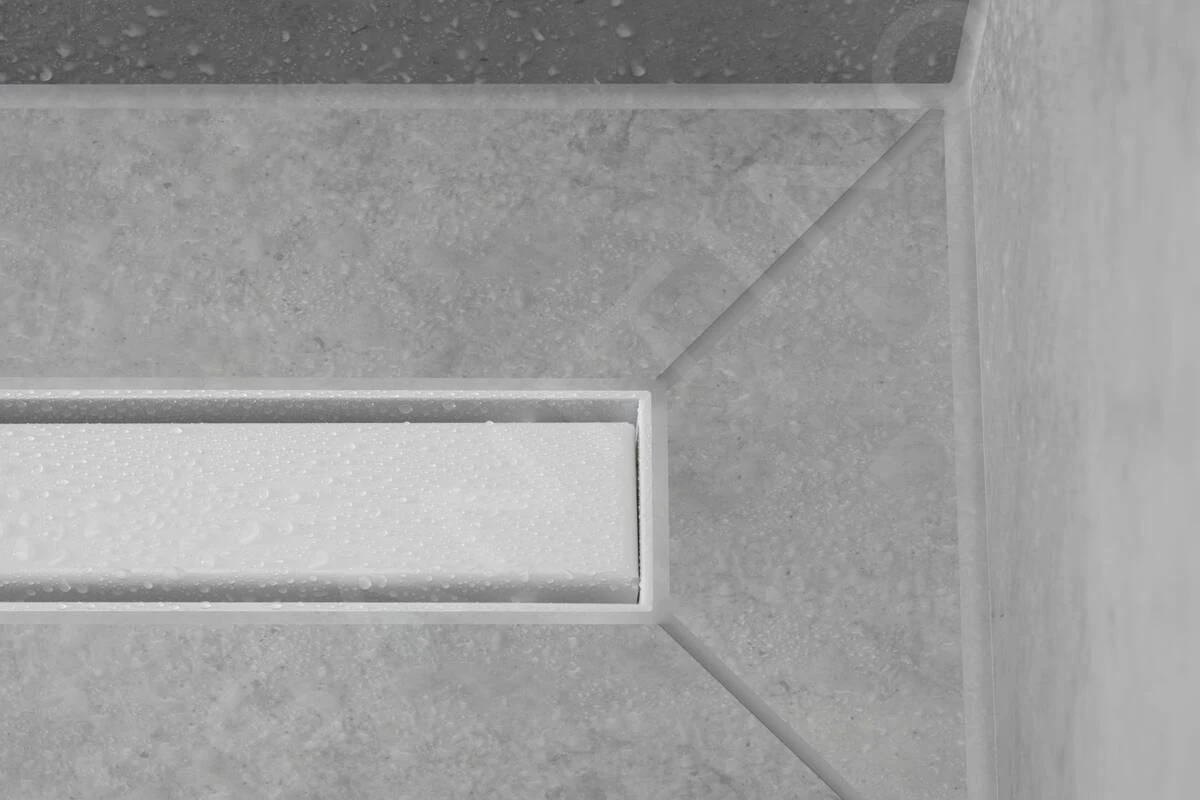 Hansgrohe RainDrain Match - Duschrinne 1000 Mit Edelstahlrost, Mit Höhenverstellbarem Rahmen, Weiß Matt 56041700 4 Hansgrohe RainDrain Match - Duschrinne 1000 Mit Edelstahlrost, Mit Höhenverstellbarem Rahmen, Weiß Matt 56041700 – Bild 4