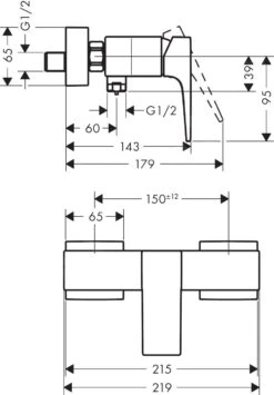 Hansgrohe Metropol - Duscharmatur, Weißmatt 32560700 -Hansgrohe Verkaufsgeschäft 790f10753fa76ceebafd4b7b