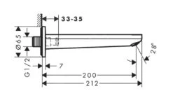 Hansgrohe Rebris E - Badewanneneinlauf, Schwarz Matt 72431670 -Hansgrohe Verkaufsgeschäft 7915c936dafe894182e0eb0b 3