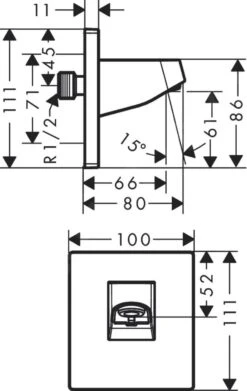 Hansgrohe Pulsify - Brauseanschluss 105 Mm, Weiß Matt 24139700 -Hansgrohe Verkaufsgeschäft 79affa59a75c4ee7b7933a20 1