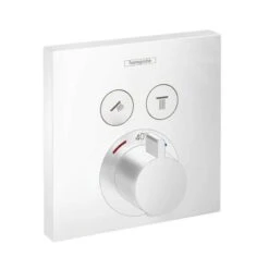 Hansgrohe Shower Select - Thermostatarmatur - Unterputz Für 2 Verbraucher, Weißmatt 15763700