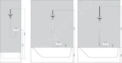 Hansgrohe Raindance - Duschstange 0,90 M, Verchromt 27636000 -Hansgrohe Verkaufsgeschäft 826b6310d4993609b56f833b