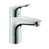 Hansgrohe Focus E2 - Waschtisch-Einhebelmischer 100, Mit Ablaufgarnitur, Chrom 31657000