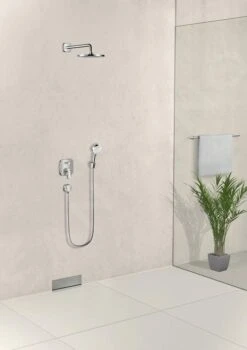 Hansgrohe Crometta - Duschkopf Variojet, Weiß / Verchromt 26331400 -Hansgrohe Verkaufsgeschäft 8376f51cdcadd9848d78c328