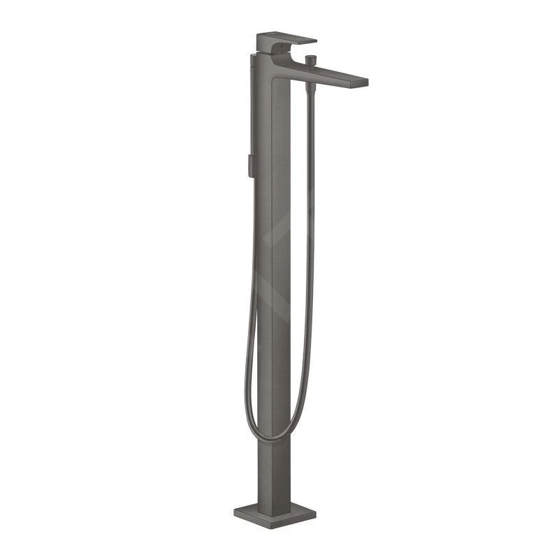 Hansgrohe Metropol - Wannenarmatur, Bodenmontage, Schwarz Chrom Gebürstet 32532340 1 Hansgrohe Metropol - Wannenarmatur, Bodenmontage, Schwarz Chrom Gebürstet 32532340