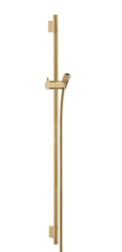 Hansgrohe Unica&apos;S - Duschstange 900 Mm, Mit Duschschlauch, Bronze Gebürstet 28631140