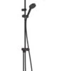Hansgrohe Vernis Shape - Duschset Showerpipe 230 Reno, Schwarz Matt 26282670