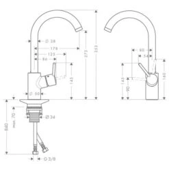 Hansgrohe Talis M52 - Spültisch Einhebelmischer, Verchromt 14870000 -Hansgrohe Verkaufsgeschäft 8fa6f1e0cad809fed971a6e2