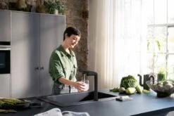 Hansgrohe Aqittura M91 - Spültischarmatur, SodaSystem, SBox, Schwarz Matt 76810670 -Hansgrohe Verkaufsgeschäft 8fababe15ca68e2fb16fc142 1