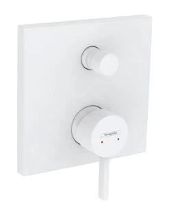 Hansgrohe Finoris - Badewannenarmatur- Unterputz, Für 2 Verbraucher, Weiß Matt 76416700