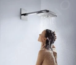 Hansgrohe Raindance Select E - Kopfbrause, 300 Mm, Ausladung 390 Mm, 3 Strahlen, Weiß / Verchromt 26468400 -Hansgrohe Verkaufsgeschäft 92601e0b3efdf148a1077077