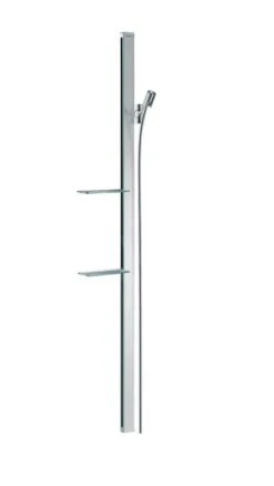 Hansgrohe Unica&apos;E - Duschstange 1500 Mm, Mit Duschschlauch, Verchromt 27645000