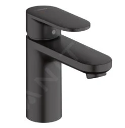 Hansgrohe Vernis Blend - Waschtischeinhebelmischer Mit Ablaufgarnitur, CoolStart, EcoSmart, Schwarz Matt 71585670