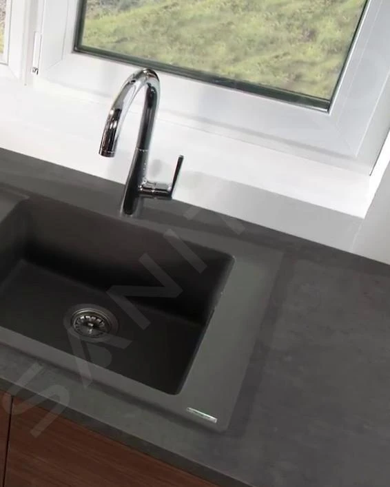 Hansgrohe Abwäschen - Granit-Einbauspülbecken S510-F660, Steingrau 43313290 3 Hansgrohe Abwäschen - Granit-Einbauspülbecken S510-F660, Steingrau 43313290 – Bild 3