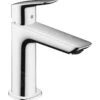 Hansgrohe Logis - Waschtischarmatur Fine 110, Mit Auslass, CoolStart, EcoSmart, Verchromt 71254000