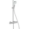 Hansgrohe Crometta - Duschsäule S 240 Showerpipe Mit Thermostatbatterie, EcoSmart 9 L/min, Verchromt 27268000