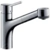 Hansgrohe Talis M52 - Spültischarmatur M5216-H170 Mit Ausziehbarer Geschirrbrause, SBOX, Verchromt 73860000