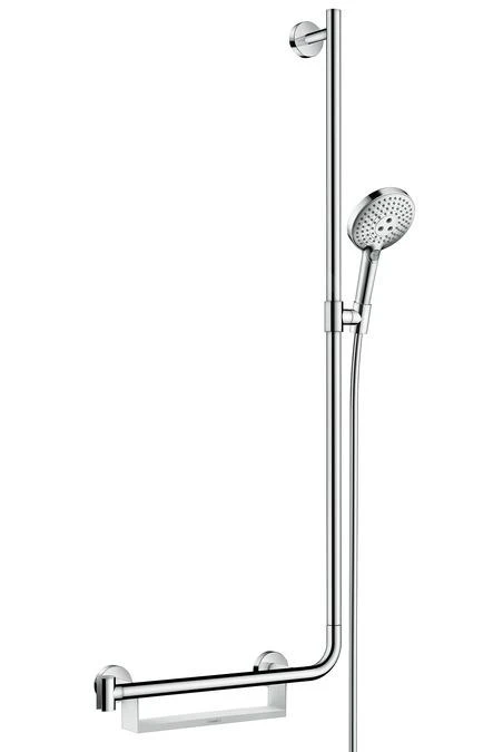 Hansgrohe Raindance Select S - Brausegarnitur 120 EcoSmart/Unica'Comfort 110 R, Weiß/Chrom 26327400 1 Hansgrohe Raindance Select S - Brausegarnitur 120 EcoSmart/Unica'Comfort 110 R, Weiß/Chrom 26327400
