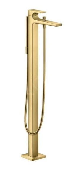 Hansgrohe Metropol - Badewanne Einhebelmischer, Bodenmontage, Gold Poliert 32532990