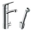 Hansgrohe Talis S2 - Waschtischarmatur Mit Absperrventil Und Bidetbrause, Chrom 31515000