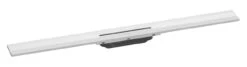 Hansgrohe RainDrain Flex - Duschrinne 900 Mit Edelstahlrost, Kürzbar, Zur Wandmontage, Weiß Matt 56052700