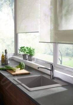 Hansgrohe Abwäschen - Granit-Einbauspülbecken S510-F450, Betongrau 43312380 -Hansgrohe Verkaufsgeschäft a33d9dd293980b847afbbefb