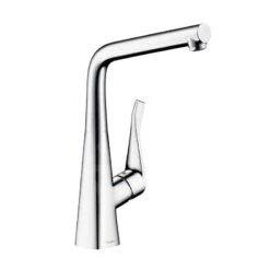 Hansgrohe Metris New - Spültisch Einhebelmischer 320 Mit Schwenkbarem Auslauf, Verchromt 14822000
