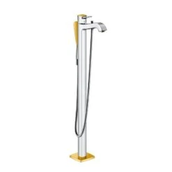 Hansgrohe Metropol Classic - Freistehender Badewannen-Einhebelmischer Mit Hebelgriff, Chrom/Gold 31445090