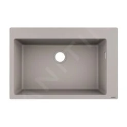 Hansgrohe Abwäschen - Granit-Einbauspülbecken S510-F660, Betongrau 43313380
