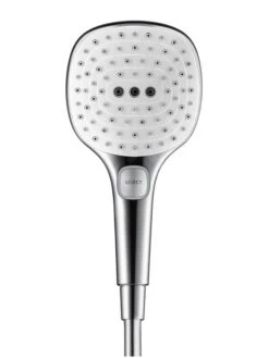 Hansgrohe Raindance Select E - Duschkopf 120, 3 Stahlen, EcoSmart 9 L/min, Weiß / Verchromt 26521400 11 Hansgrohe Raindance Select E - Duschkopf 120, 3 Stahlen, EcoSmart 9 L/min, Weiß / Verchromt 26521400 -Hansgrohe Verkaufsgeschäft ae74f5fa7009ae8c54b00676