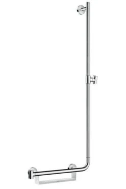 Hansgrohe Unica - Brausestange 1100 Mm, Rechts, Weiß/Chrom 26404400