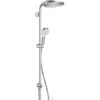 Hansgrohe Crometta - Brausegarnitur S 240 Showerpipe Für Renovierung, EcoSmart 9 L/min, Verchromt 27270000