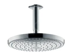Hansgrohe Raindance Select S - Kopfbrause 240, Ausladung 100 Mm, EcoSmart 9 L/min, 2 Strahlen, Verchromt 26469000