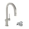 Hansgrohe Aqittura M91 - Spültischarmatur Mit Ausziehbarem Auslauf Und Mit Filterfunktion, Edelstahl 76803800