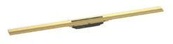 Hansgrohe RainDrain Flex - Duschrinne 1000 Mit Edelstahlrost, Kürzbar, Freie Montage, Polierte Goldoptik 56046990