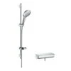 Hansgrohe Raindance Select S - Duschset Mit Thermostatbatterie 150 Mm, 3 Strahlen, Verchromt 27037000