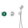 Hansgrohe Croma - Duschset 280, Mit Thermostat Ecostat S-Unterputz, Verchromt 27954000