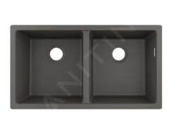 Hansgrohe Abwäschen - Granit-Unterbauspülbecken S510-U770, Steingrau 43434290