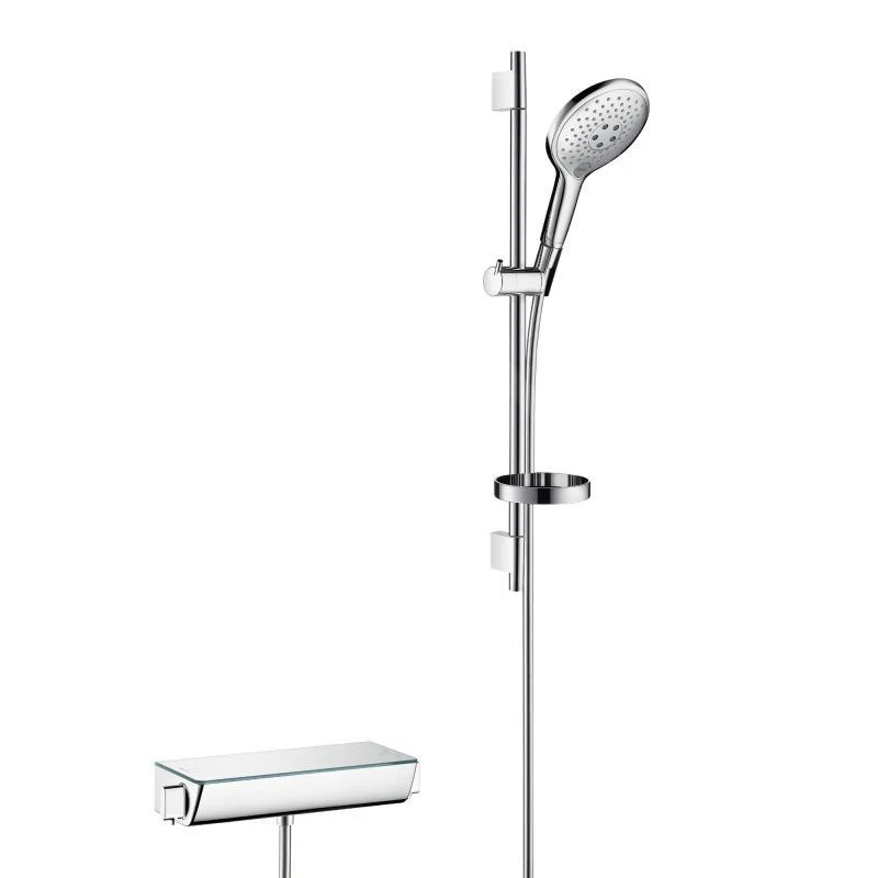 Hansgrohe Raindance Select S - Duschset Mit Thermostatbatterie 150 Mm, 3 Strahlen, Verchromt 27036000 1 Hansgrohe Raindance Select S - Duschset Mit Thermostatbatterie 150 Mm, 3 Strahlen, Verchromt 27036000