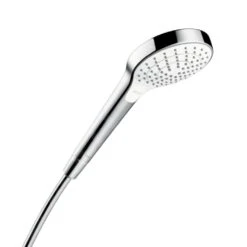 Hansgrohe Croma Select S - Duschkopf Vario, EcoSmart 9 L/min, Weiß / Verchromt 26803400