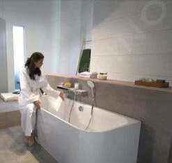 Hansgrohe ShowerTablet Select - Thermostat-Wannenarmatur 700, Verchromt 13183000 -Hansgrohe Verkaufsgeschäft c5c0d00e773c9bf839bc5f9b