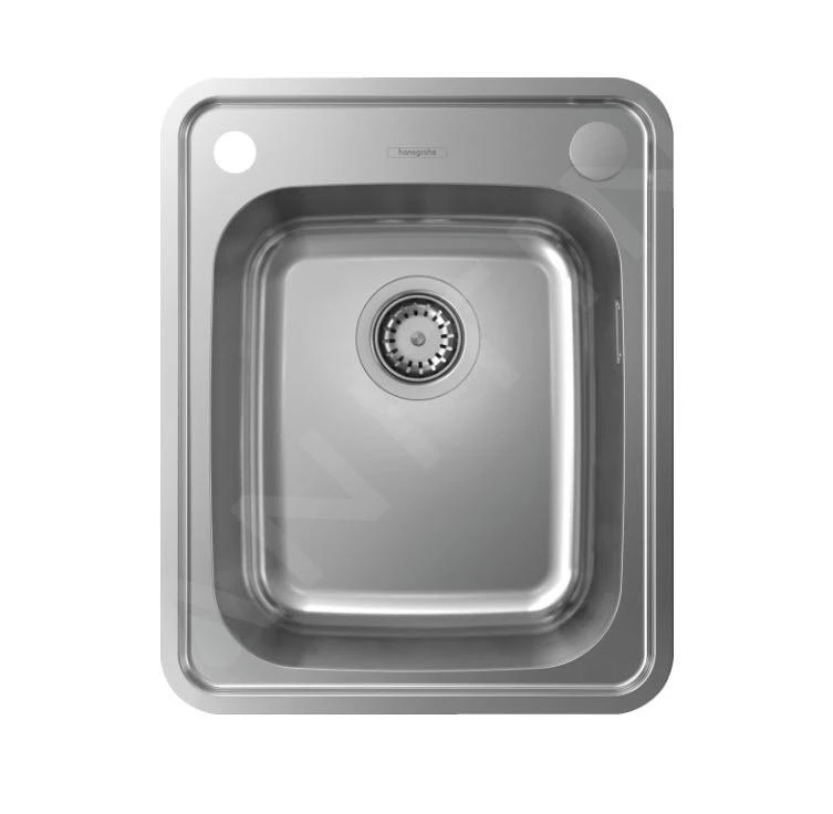 Hansgrohe Abwäschen - Granit-Einbauspülbecken S412-F340 Mit Automatischer Ablaufgarnitur, Edelstahl 43334800 1 Hansgrohe Abwäschen - Granit-Einbauspülbecken S412-F340 Mit Automatischer Ablaufgarnitur, Edelstahl 43334800