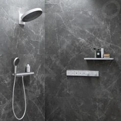 Hansgrohe Rainfinity - Duschkopf 130, 3jet, EcoSmart, Weißmatt 26865700 -Hansgrohe Verkaufsgeschäft cbaaf7f1548bcb62e6e5fec3