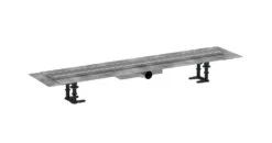 Hansgrohe RainDrain Compact - Duschrinne 90 Cm, Mit Gitter, Gebürstet Edelstahl 56168800