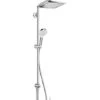 Hansgrohe Crometta - Brausegarnitur E 240 Showerpipe Für Renovierung, EcoSmart 9 L/min, Verchromt 27289000