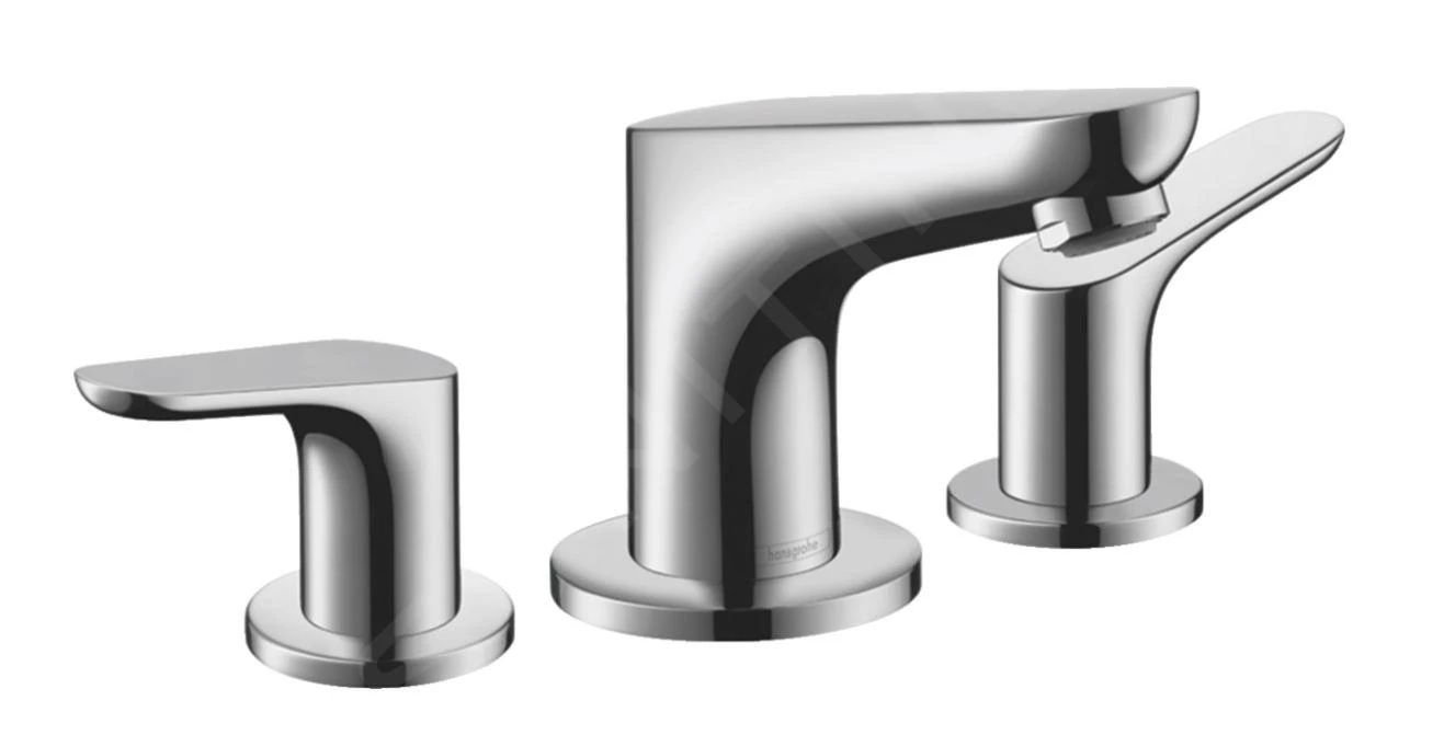 Hansgrohe Focus E2 - Waschtischarmatur 100, 3-Loch-Montage, Mit Ablaufgarnitur Und Exzenter, Chrom 31937000 1 Hansgrohe Focus E2 - Waschtischarmatur 100, 3-Loch-Montage, Mit Ablaufgarnitur Und Exzenter, Chrom 31937000