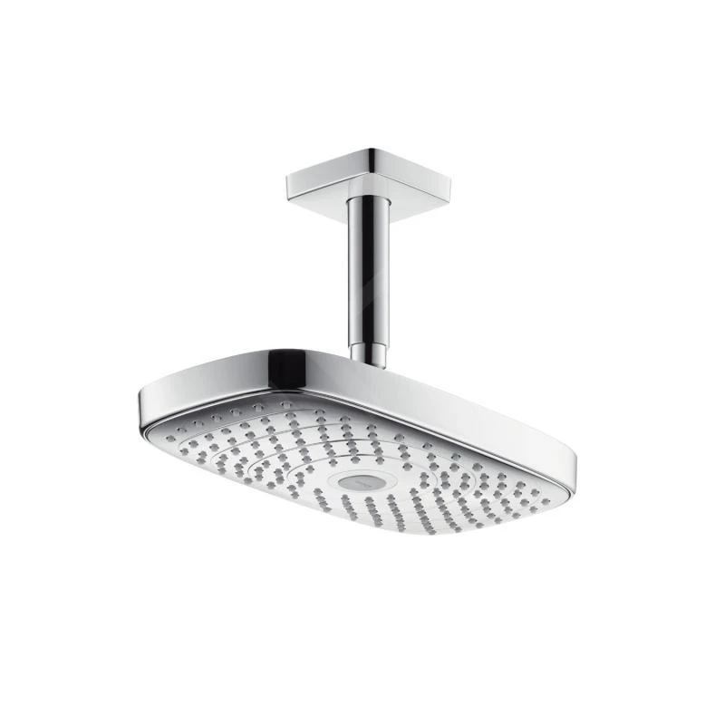 Hansgrohe Raindance Select E - Kopfbrause 300 2jet, Deckenauslass 100 Mm, EcoSmart, Verchromt 26608000 1 Hansgrohe Raindance Select E - Kopfbrause 300 2jet, Deckenauslass 100 Mm, EcoSmart, Verchromt 26608000