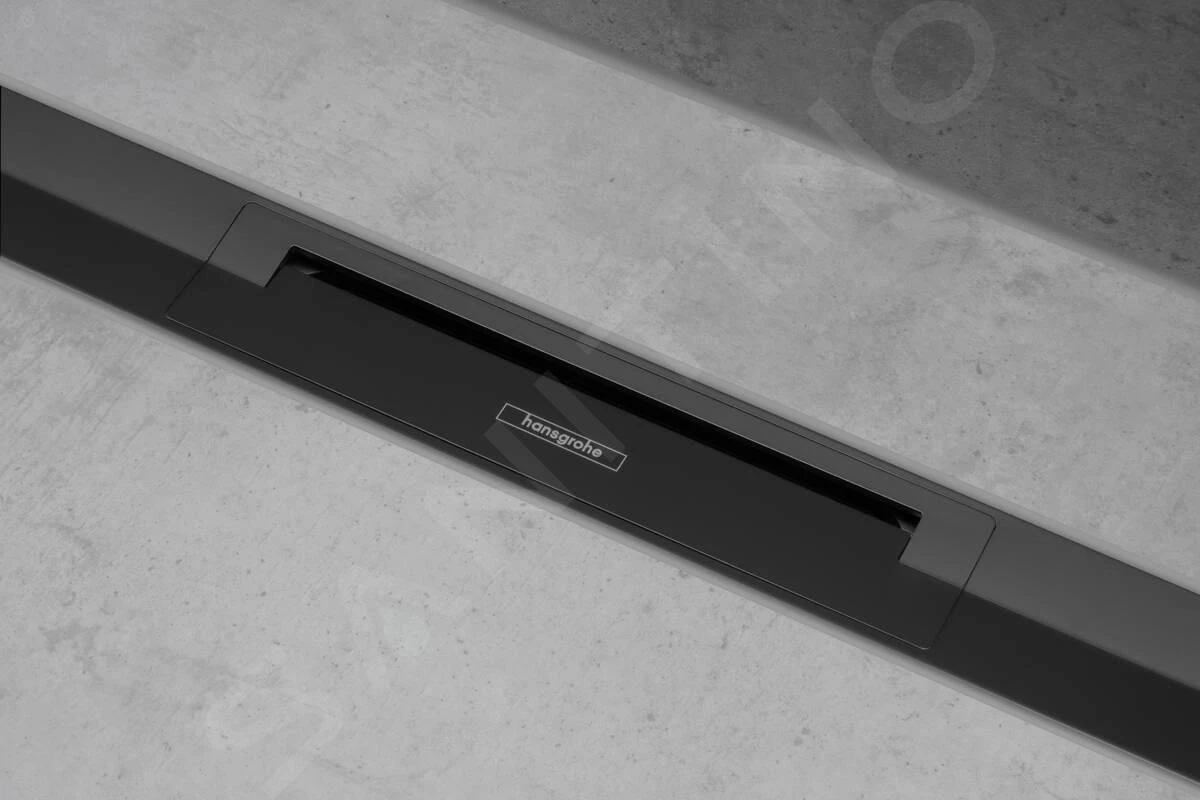 Hansgrohe RainDrain Flex - Duschrinne 700 Mit Edelstahlrost, Kürzbar, Freie Montage, Schwarz Matt 56043670 4 Hansgrohe RainDrain Flex - Duschrinne 700 Mit Edelstahlrost, Kürzbar, Freie Montage, Schwarz Matt 56043670 – Bild 4